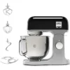 Robot pâtissier Kenwood kMix KMX750BK - bol 5 litres - 6 vitesses - 3 accessoires - noir