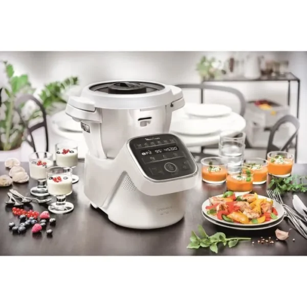 Robot Cuiseur Multifonction - MOULINEX - Companion XL - 12 Auto - Cuisson Vapeur