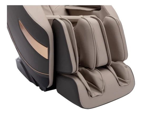 Fauteuil massant en simili -Système zero gravité - Beige - MOWATA