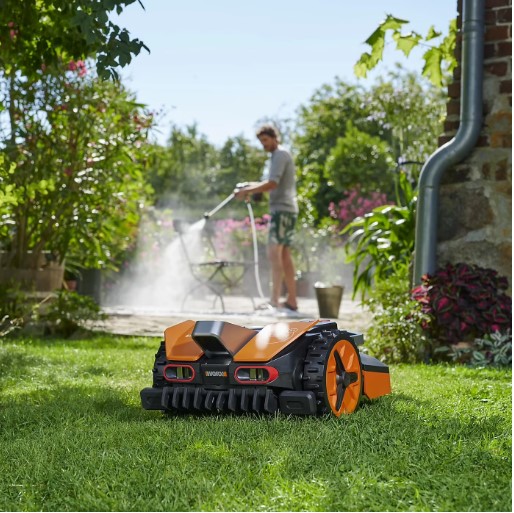 Robot tondeuse sans fil périphérique Worx Vision Landroid WR220E 2000m²