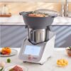 Robot Cuiseur Connecté 800 Recettes Cuisioxtconnect Gris Kitchencook